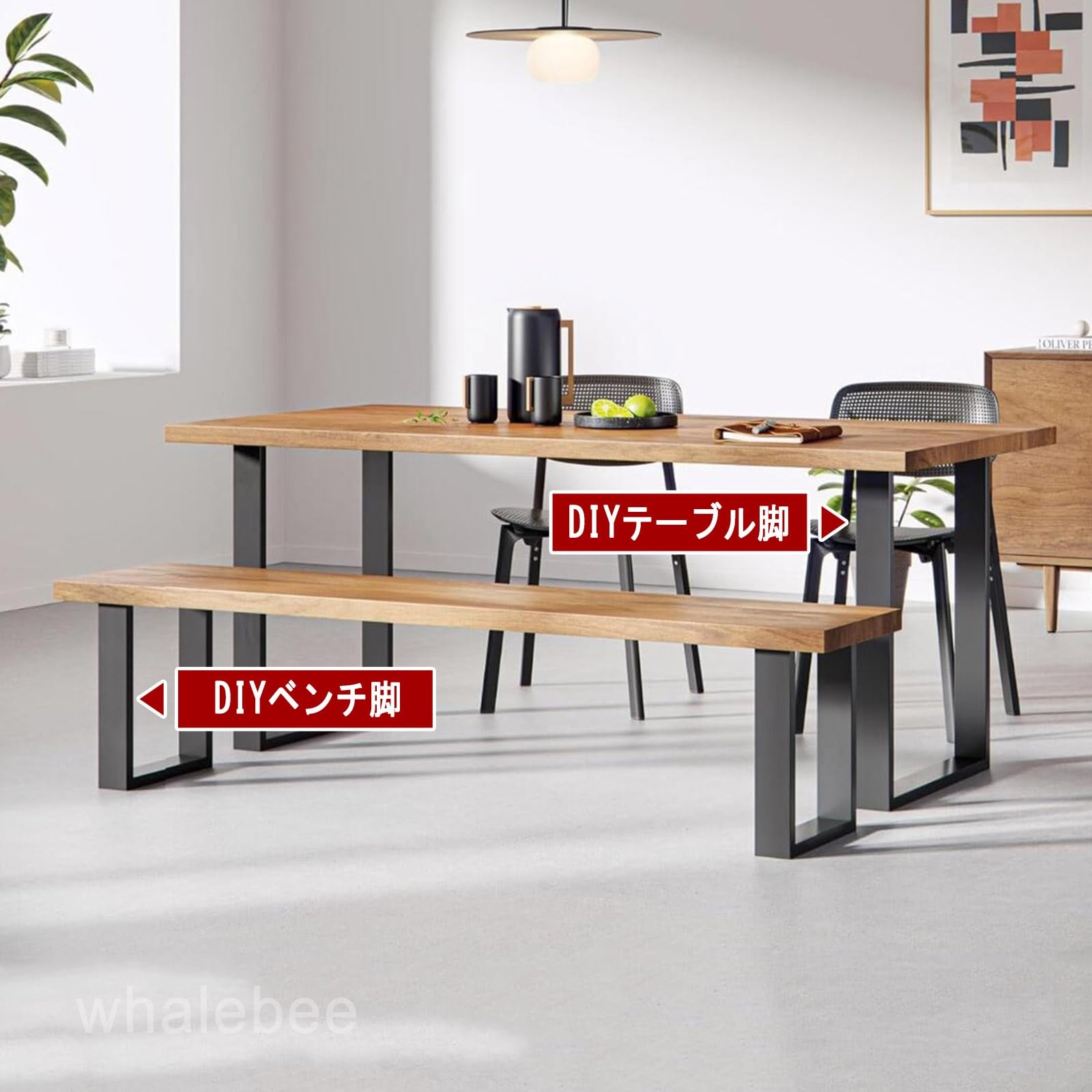 Amazon｜アイアンレッグ、カウンターテーブル用テーブル脚、ダイニング